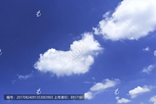 藍(lán)天白云素材