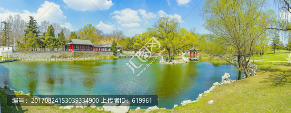 碧水藍(lán)天公園景觀