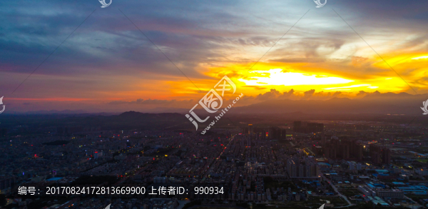 夕陽,晚霞,晚景,美景