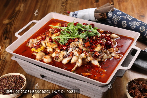 香辣牛蛙