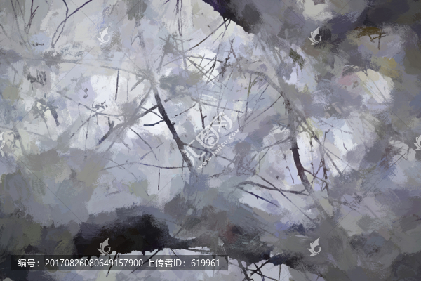 唯美抽象畫裝飾畫