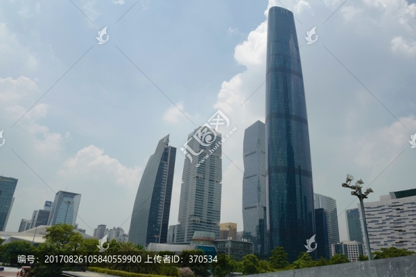 廣州,現(xiàn)代,建筑,寫(xiě)字樓,地標(biāo)