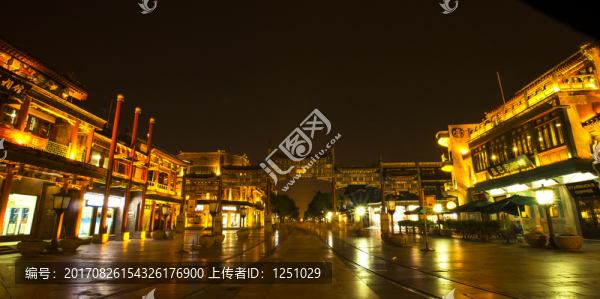 北京城市夜景,正陽橋