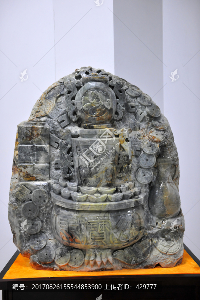 玉雕擺件