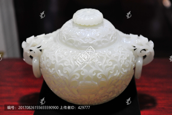 玉雕茶壺