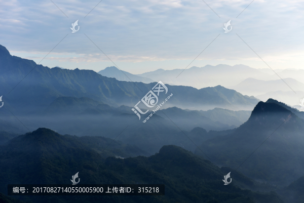 水墨,自然風光