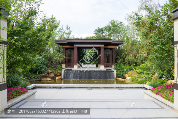 售樓處大門(mén),中式大門(mén),中式院子