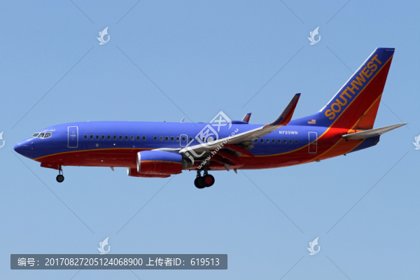 美國(guó)西南航空,飛機(jī)降落