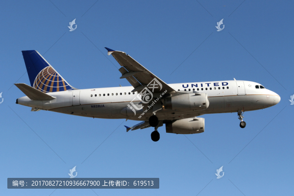 美國(guó)聯(lián)合航空,飛機(jī)降落