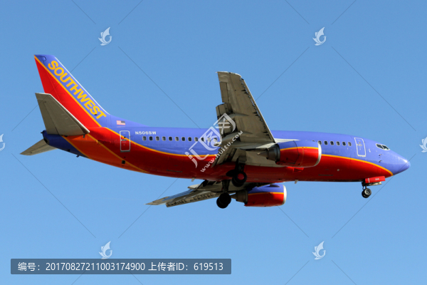 美國西南航空,飛機(jī)降落