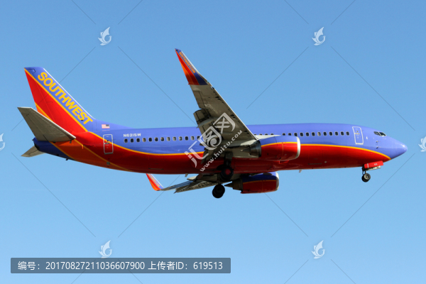 美國(guó)西南航空,飛機(jī)降落