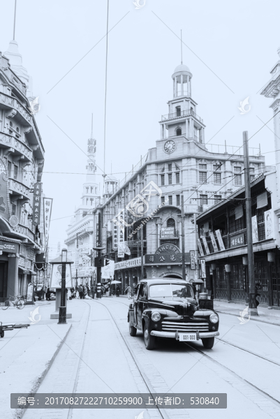 老上海街景
