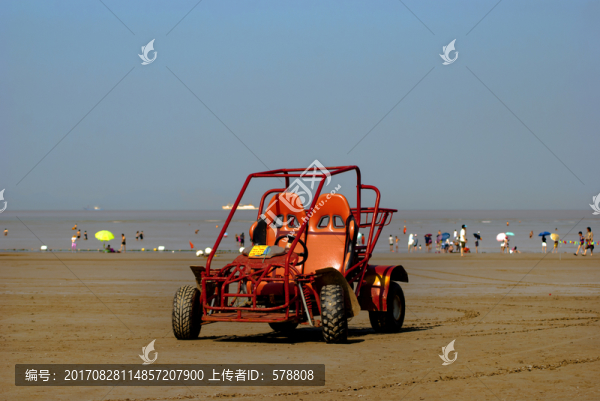 舟山群島,沙灘車,大海,沙灘