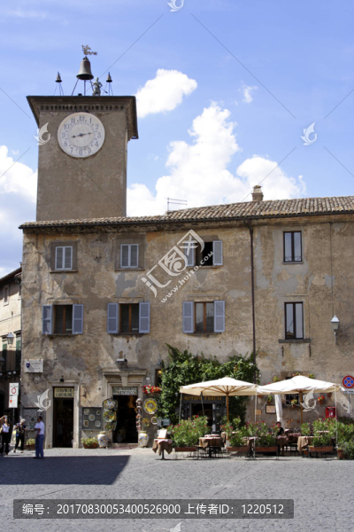 belfry,in,orvieto