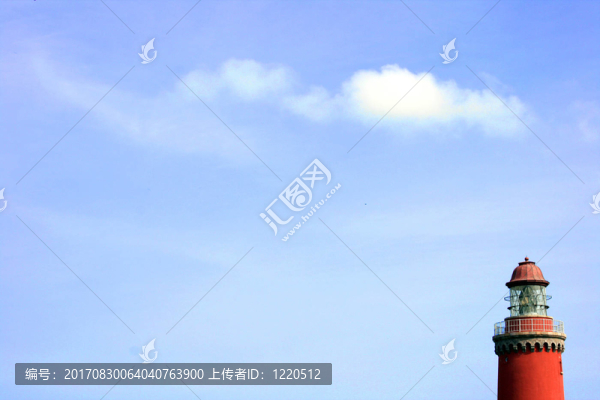 在bovbjerg燈塔