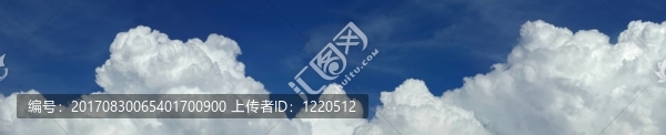 烏云密布的云層