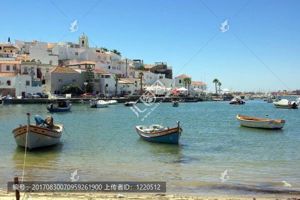 ferragudo，在阿爾加維地區(qū)葡萄牙