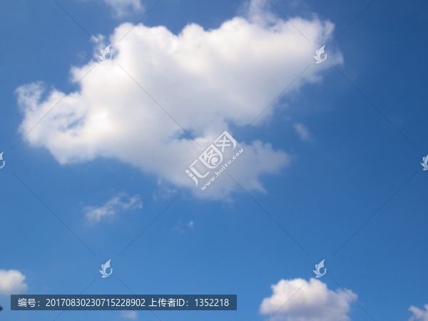 藍天白云