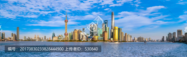 上海陸家嘴全景大畫幅