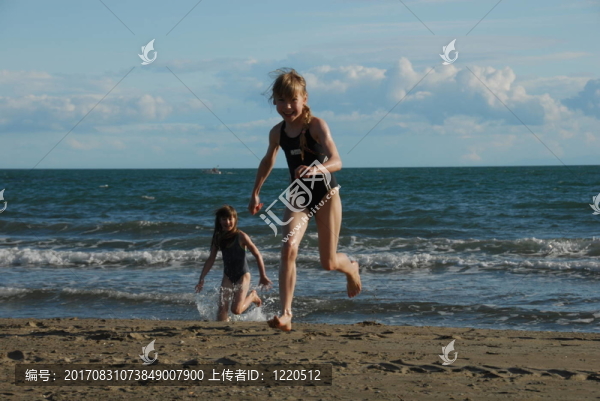 海邊的樂趣