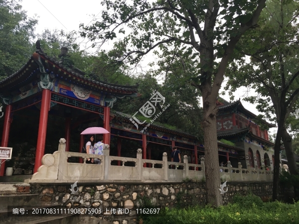 庭廊,亭子