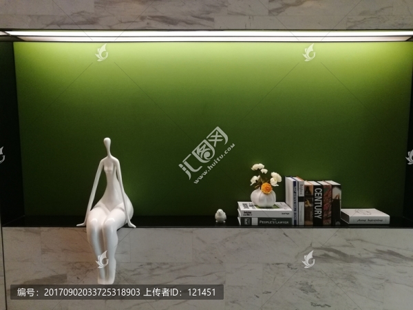 酒店裝飾,酒店裝飾擺件,書,綠