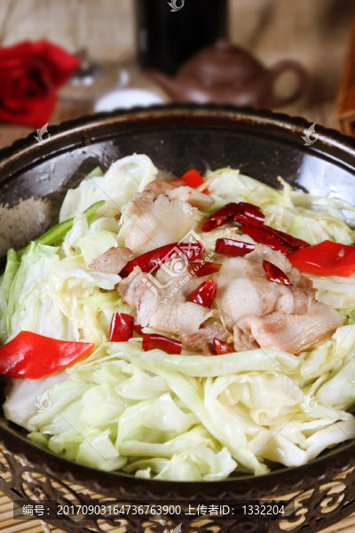 干鍋手撕包菜