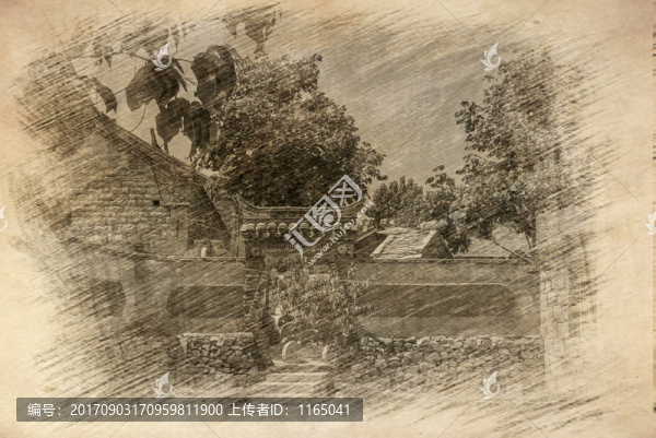 石頭部落,古典素描