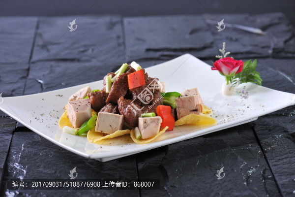 鵝肝牛仔粒