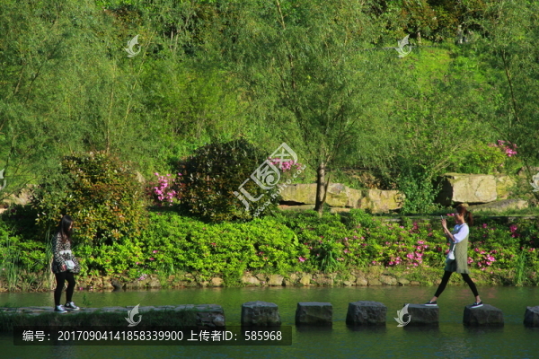 長沙梅溪湖桃花嶺公園