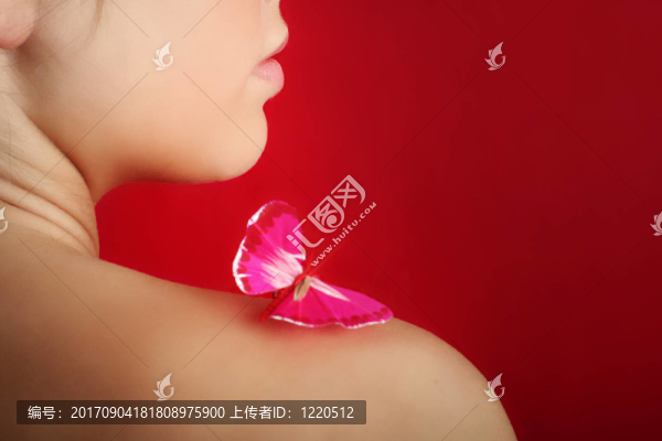 蝴蝶美女