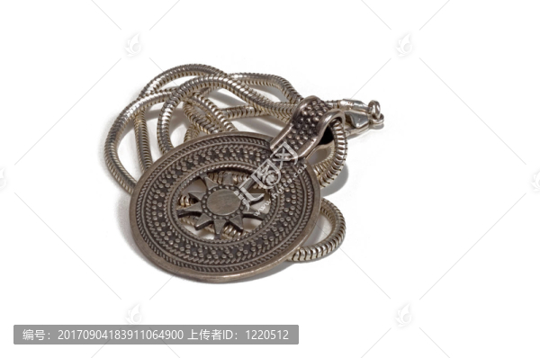傳統(tǒng)的努比亞的銀飾品