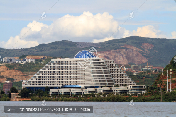 云南大理洱海,海景酒店