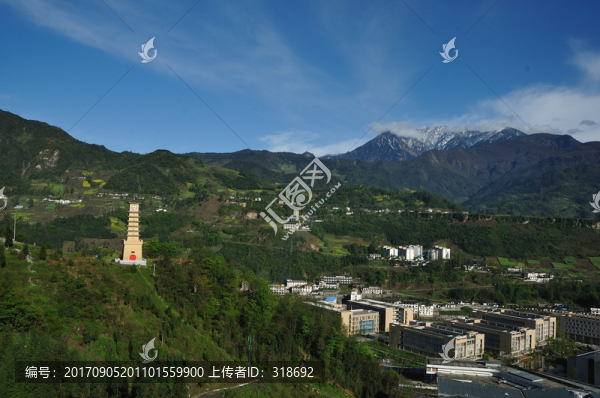 阿壩師范學(xué)院高清全景圖