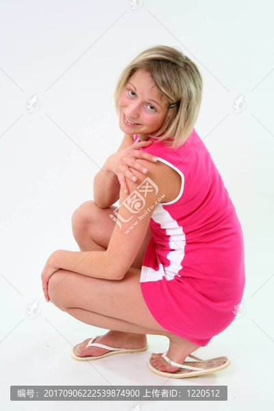 年輕的女人