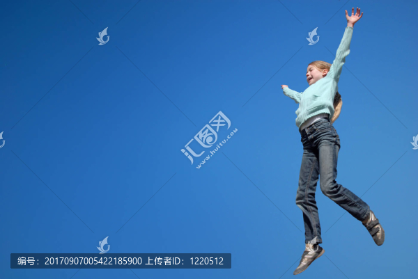 跳上天空