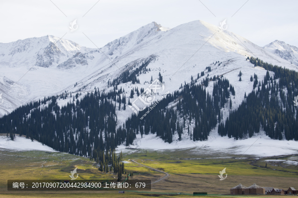 雪山