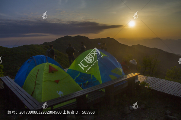 大圍山露營看日出