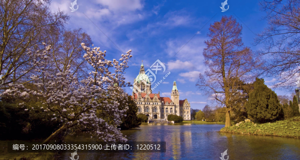 春天在maschteich