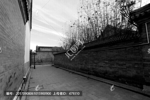 老北京,黑白照片,北京風(fēng)光