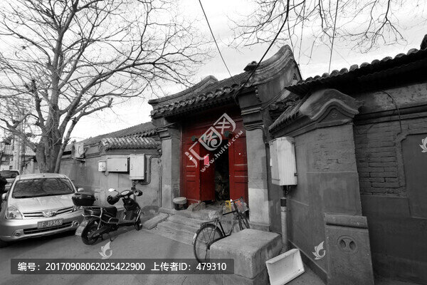 老北京,黑白照片,北京風(fēng)光