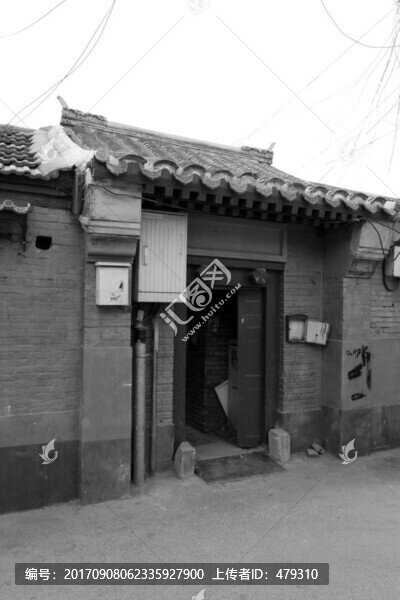 老北京,黑白照片,北京風(fēng)光