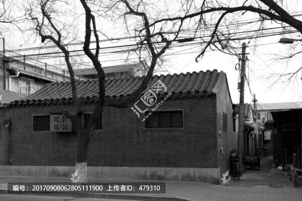 老北京,黑白照片,北京風(fēng)光