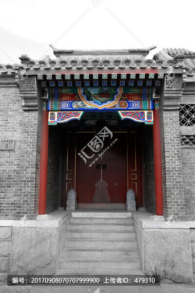 老北京,黑白照片,北京風(fēng)光