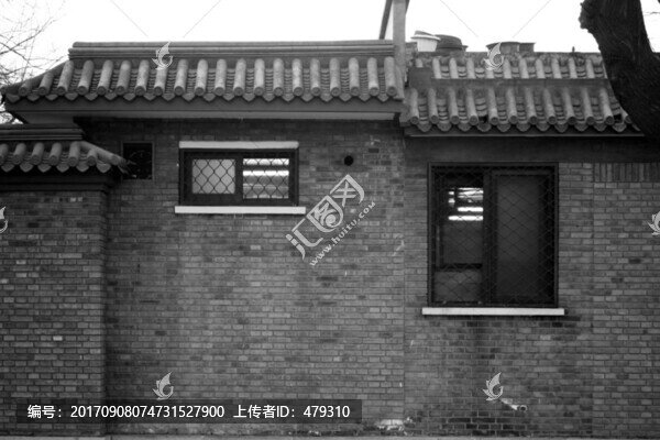 老北京,黑白照片,北京風(fēng)光