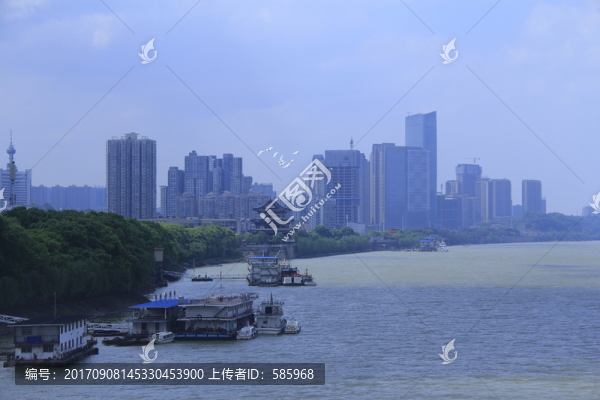 長沙橘子洲湘江