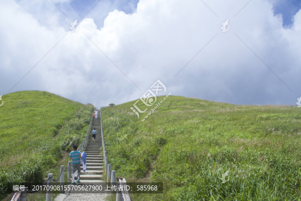 武功山高山草甸云中草原