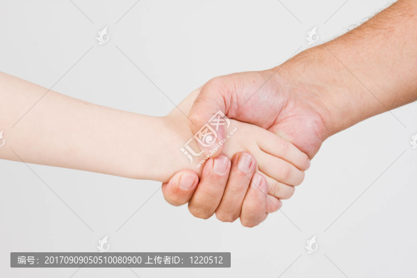 手