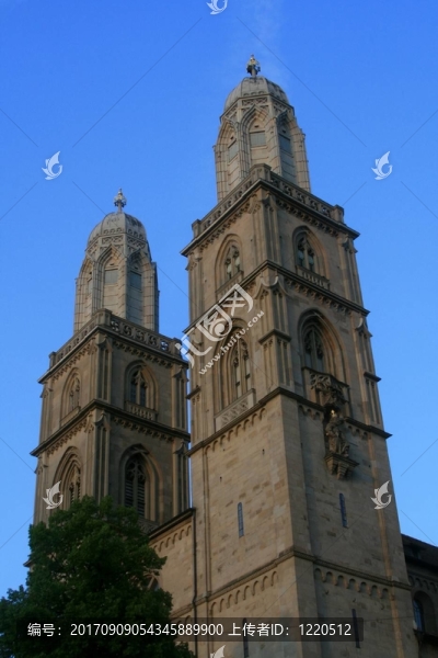 在蘇黎世grossmuenster