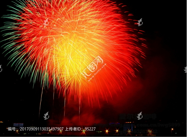 節(jié)日元宵節(jié)煙花焰火7